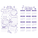 2025 School Diary - Daily Planner for Girls - Paperback