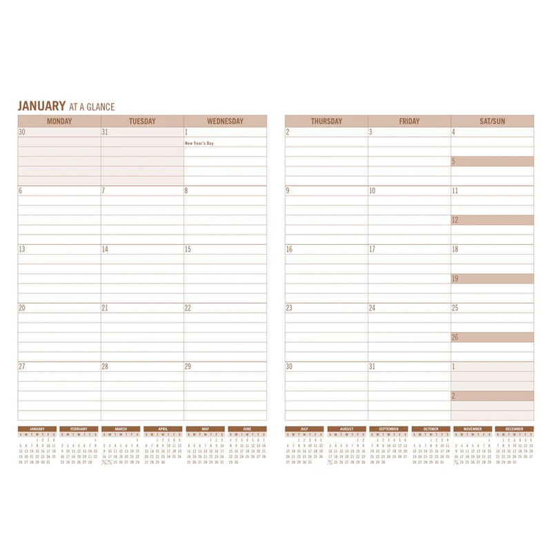 DAILY PLANNER 2025 - Angus Buchan Diary - Seek the Lord and His Strength