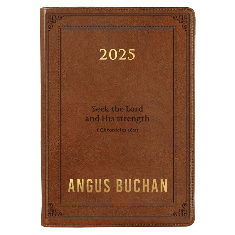 DAILY PLANNER 2025 - Angus Buchan Diary - Seek the Lord and His Strength