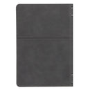 Trust Him Grey Leather Journal
