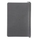 Seek the Lord & His Strength, Seek His Face Grey Faux leather Journal with Zipped Closure