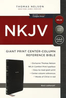 NKJV Holy Bible, Giant Print Center-Column Reference Bible