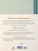 The 3-Minute Devotions for Women KJV Bible [Mint Bouquet]