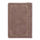 I Can Do All Things Through Christ Who Strengthens Me Faux Leather Journal with Zipped Closure