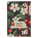 2026 A5 Diary - Daily Planner - Cherries and Blossoms