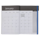 2026 A5 Diary - Daily Planner - Blue & Navy