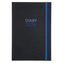 2026 A5 Diary - Daily Planner - Blue & Navy