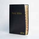 NIV THUMB INDEX LARGE PRINT NINYL COVER BROWN