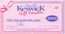 Keswick Gift Voucher 2000/-