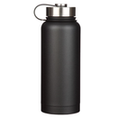 Big Travel Flask Bottle Black Be Strong and Courageous Josh. 1:9