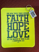 MOUSE PAD AND KEYRING