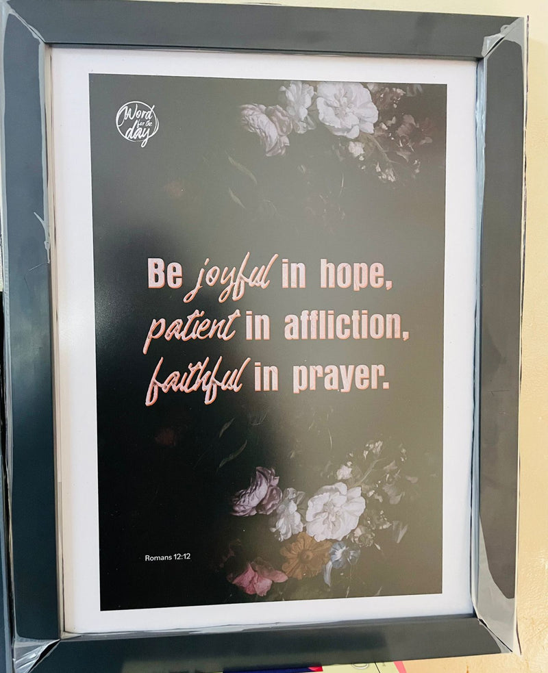 WALL PLAQUE (BE JOYFULL)