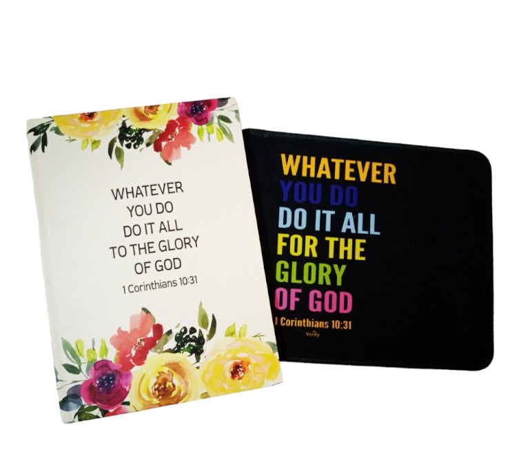 JOURNAL/MOUSEPAD- WHATEVER YOU DO