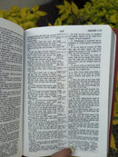 KJV - HOLY BIBLE COMPACT DUO TONE Red/Pink