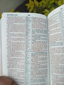 KJV - HOLY BIBLE COMPACT DUO TONE Red/Pink