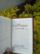 KJV - HOLY BIBLE COMPACT DUO TONE Red/Pink
