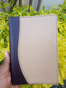 KJV - HOLY BIBLE COMPACT DUO TONE -BROWN