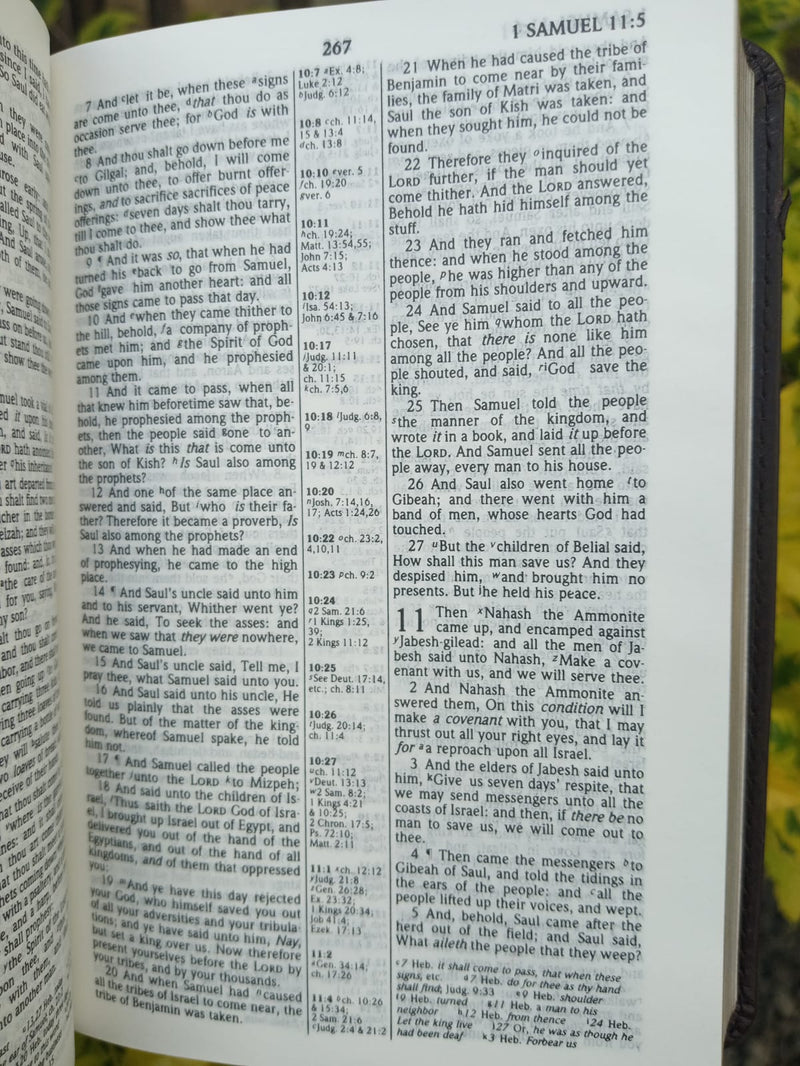KJV - HOLY BIBLE COMPACT DUO TONE -BROWN