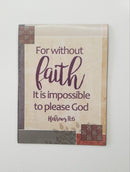 FRIDGE MAGNET (FAITH)