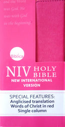 NIV TRIMLINE BIBLE PINK (Pocket Size) WITH A FLAP