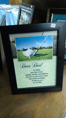 DADS FRAMED PLAQUE 1