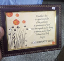 FRAMED PLAQUE