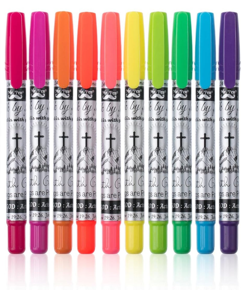 Mr. Pen Bible Journaling  Highlighters collection  each  @ Ksh 500