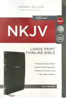 NKJV, Thinline Bible, Large Print