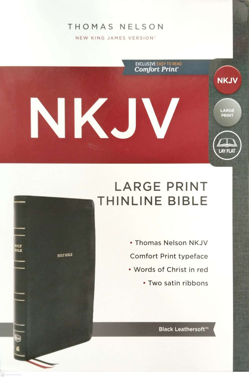 NKJV, Thinline Bible, Large Print