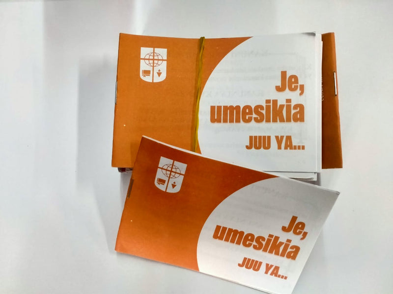 JE, UMESIKIA JU YA...