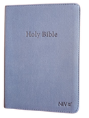 NIV TA MINI PU THUMB INDEX BLUE (Pocket size)