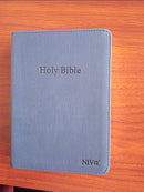 NIV TA MINI PU THUMB INDEX BLUE (Pocket size)