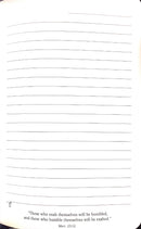 Pray Without Ceasing Faux Leather Journal With Zipped Closure - 1 Thessalonians 5:17