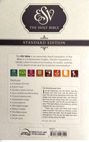 ESV Turquoise Faux Leather Standard Bible Thumb Indexed With Zip