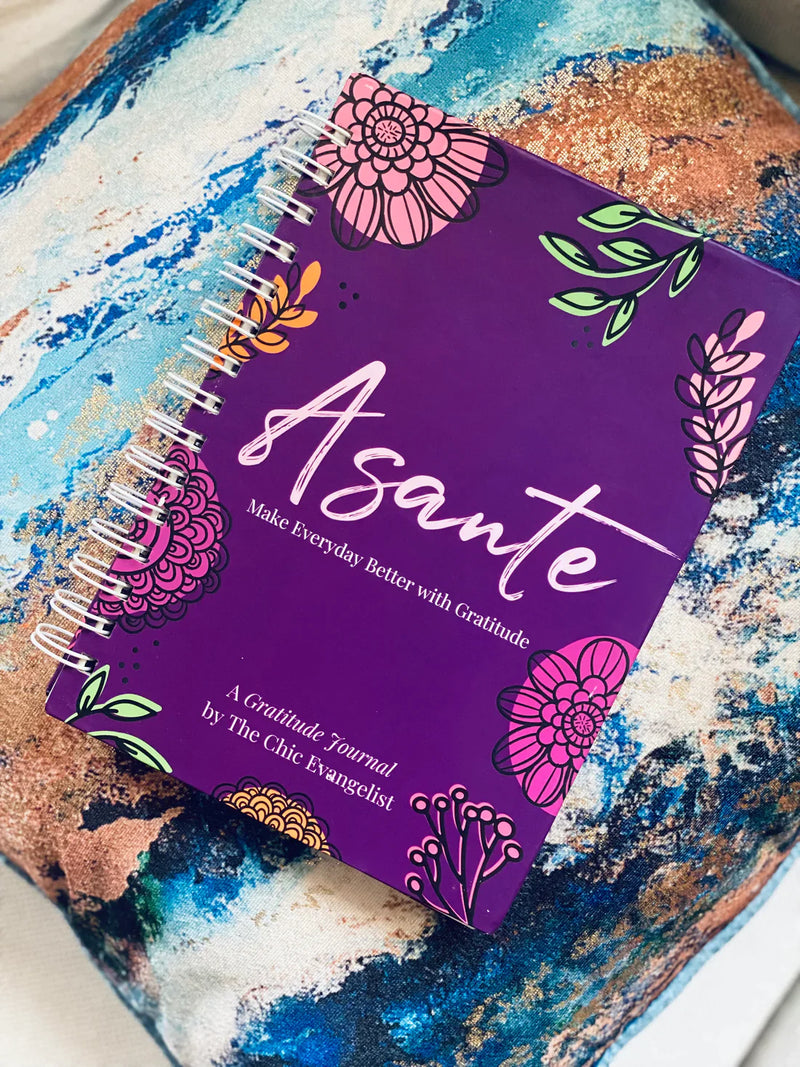 ASANTE- GRATITUDE JOURNAL SPIRAL