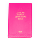 ESV AFRICAN WOMEN DEVOTIONAL BIBLE- PINK leather