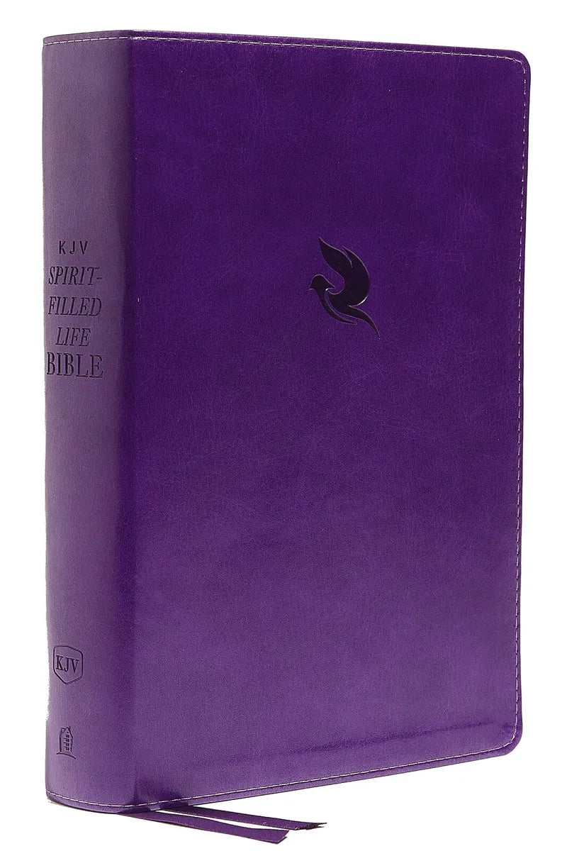 KJV, SPIRIT-FILLED LIFE BIBLE, Third Edition, Leathersoft, Purple, Red Letter, Comfort Print: Kingdom Equipping Through the Power of the Word Imitation Leather