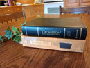 KJV, Thompson Chain-Reference Bible, Genuine Leather, Black, Red Letter, Comfort Print