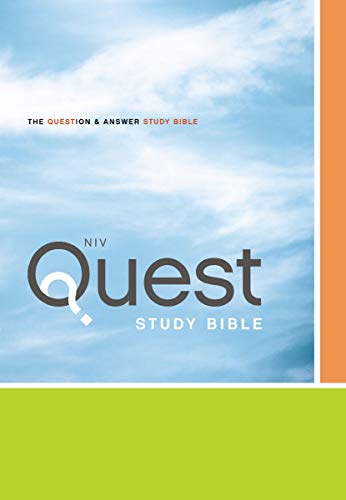 NIV QUEST STUDY BIBLE, Hardcover: The Question and Answer Bible