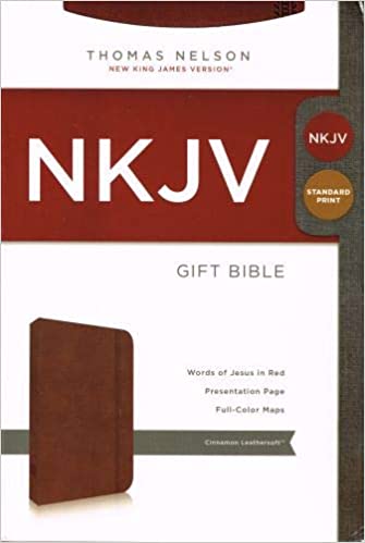NKJV GIFT & AWARD BIBLE-CINNAM