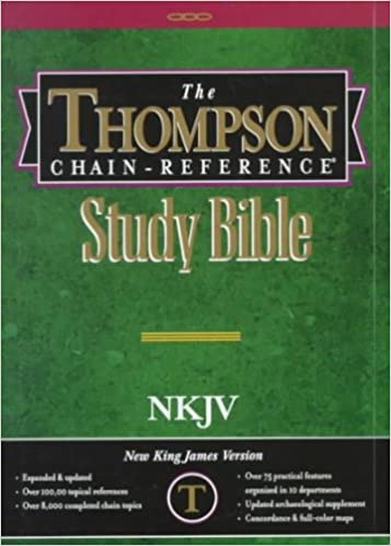NKJV Thompson Chain Reference Bible Leather Bound