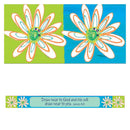 MAGNETIC STRIPES - FLOWERS: James 4:8 Draw Near To God