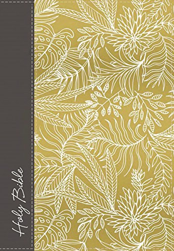 NKJV ULTRASLIM, Large Print, Cloth over Board, YELLOW/GRAY CLASSIC