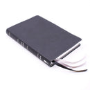 NIV, Preacher's Bible, Verse-by-Verse Format, Leathersoft, Black, Line Matched, Comfort Print