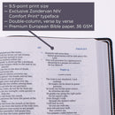 NIV, Preacher's Bible, Verse-by-Verse Format, Leathersoft, Black, Line Matched, Comfort Print