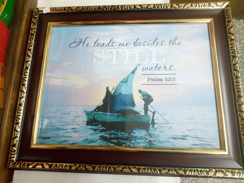 FRAMED WALL PLAQUE
