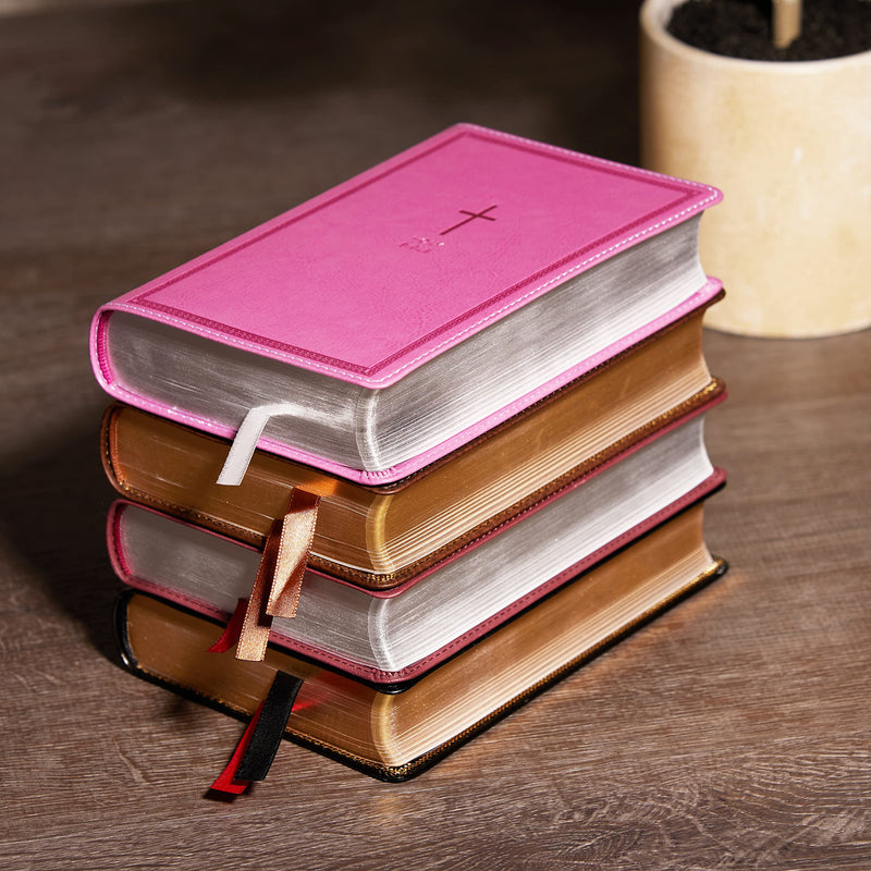 NKJV COMPACT PINK (Reference Bible, Red Letter Edition, Comfort Print)