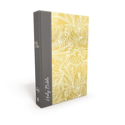 NKJV ULTRASLIM, Large Print, Cloth over Board, YELLOW/GRAY CLASSIC