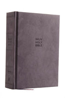 NKJV COMPACT SNGLE COLUMN REF GREY HC