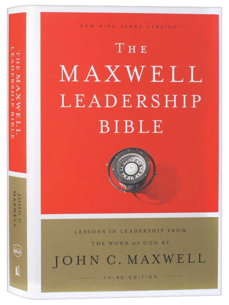 NKJV Comfort Print Maxwell Leadership Bible, Third Edition, HC